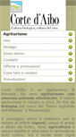 Mobile Screenshot of cortedaibo.it
