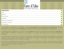 Tablet Screenshot of cortedaibo.it